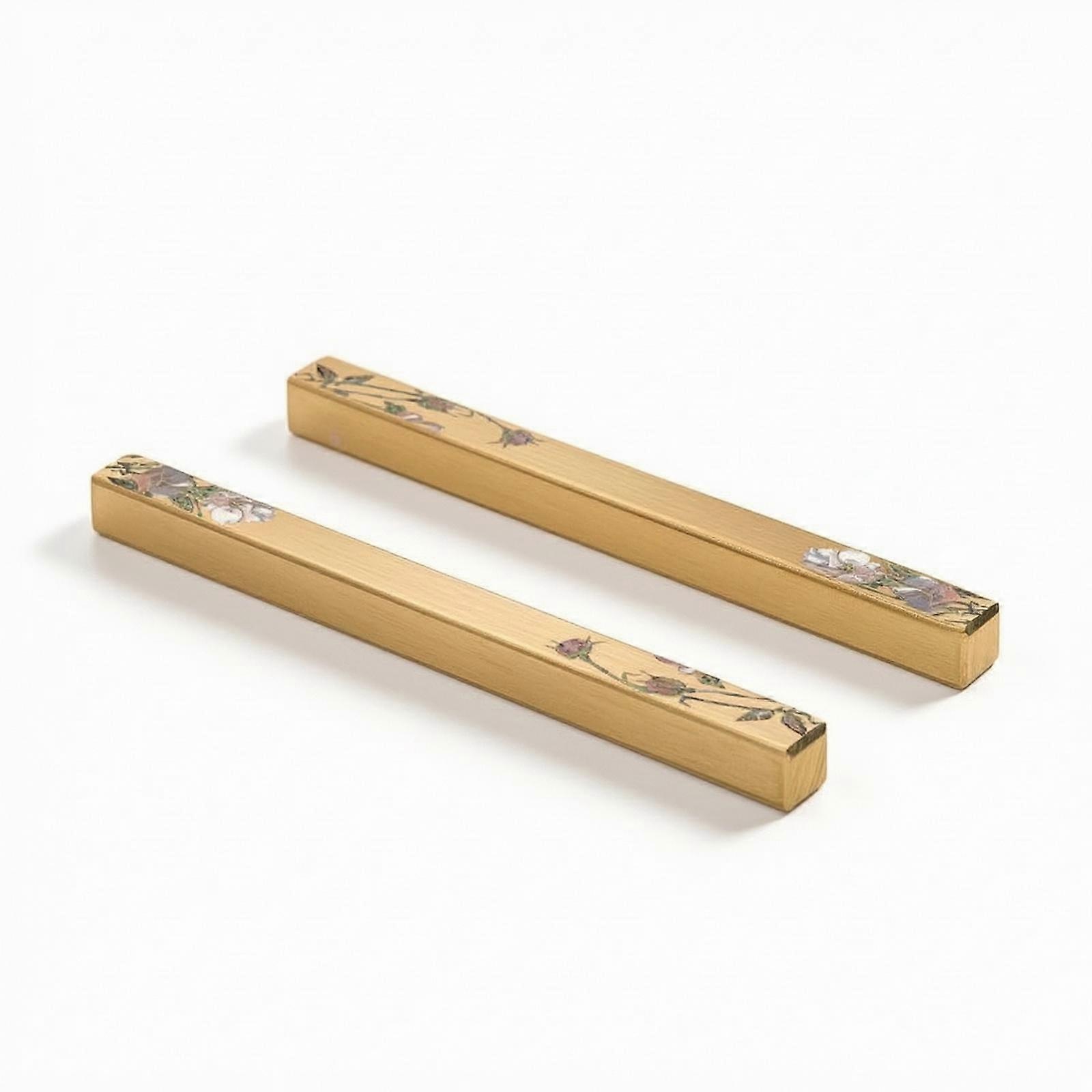 Brass Book Weights Rectangular Paperweight with Flat Bottom Gold Finish Hand