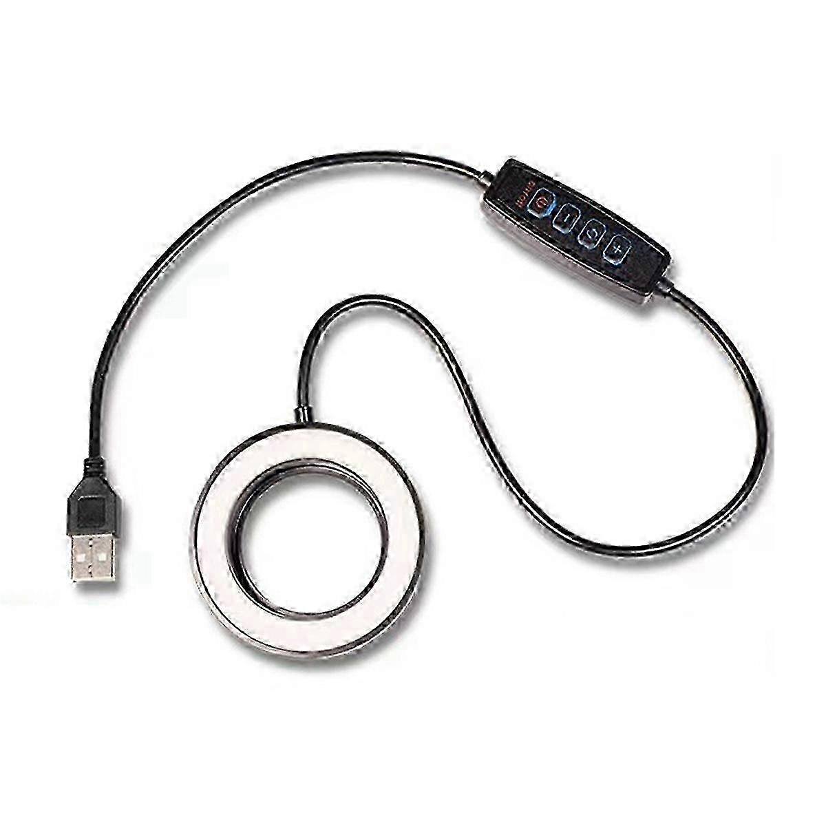 7W LED Ring Light 67mm Dimmable Fill Light compatible with