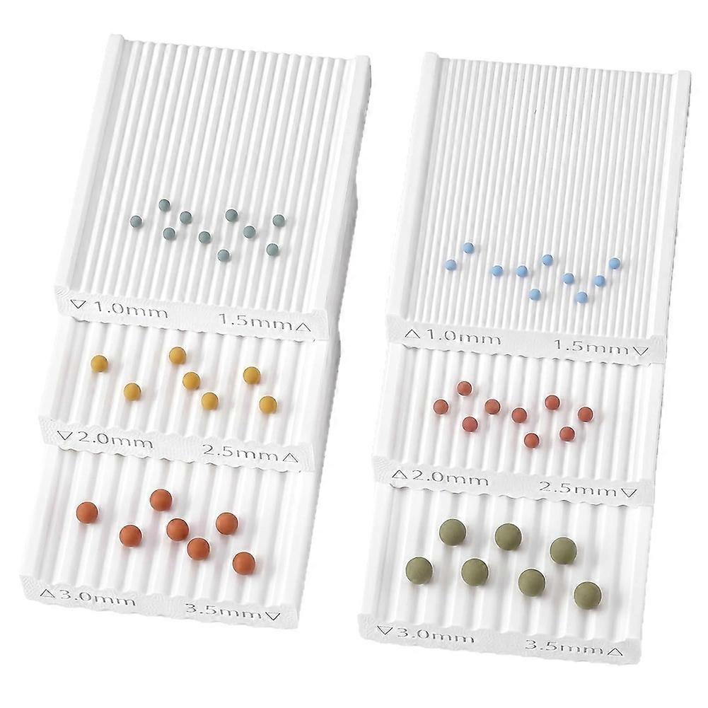 Polymer Clay Bead Roller - Create Perfect Beads in 6 Sizes with Ease and Efficiency