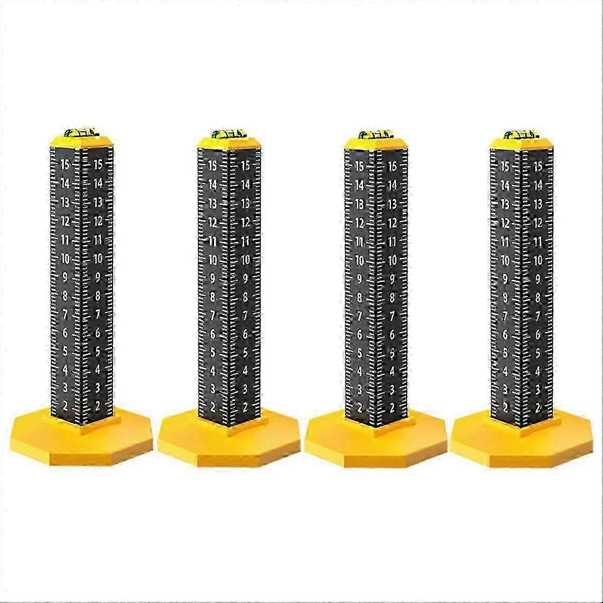 Stick Wall Lay Floor Tiles Tool Ceiling Leveling Ruler 4 pcs
