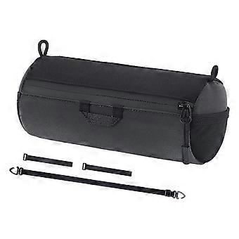 Bike Front Bag for Daily Cycling, 1L Storage Case with Three-Point Mount, Main Compartment and Side Net Pocket for City Travel Use Multicolor