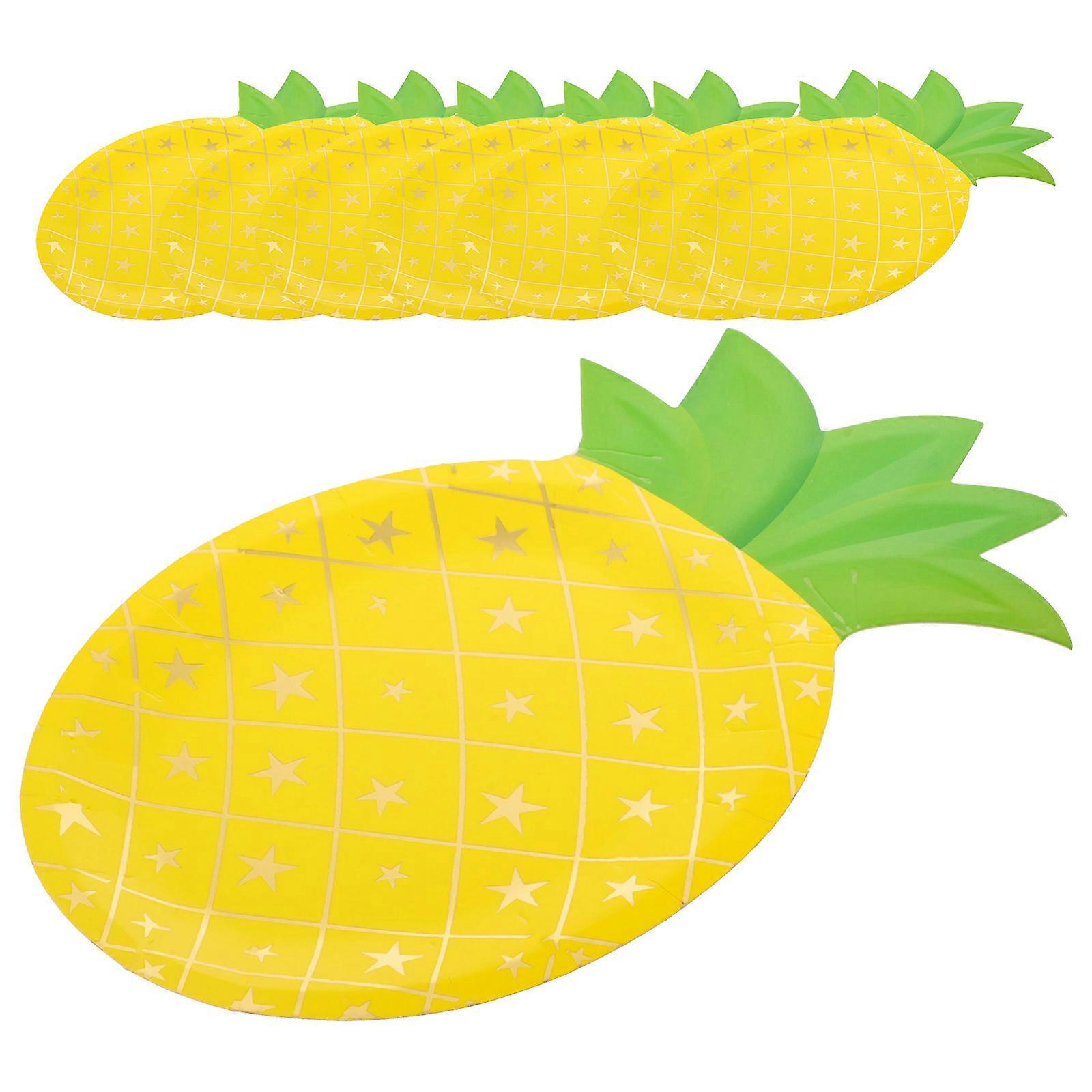 Party Pineapple Paper for Serving 8Pcs