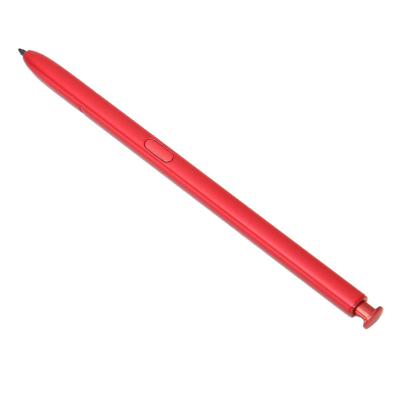 Touch Screen Stylus Durable ABS Quick Writing Gesture Control Stylus for Note10 Note10 Plus Red