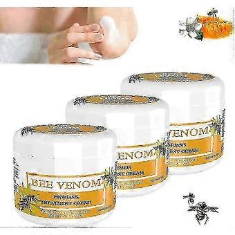 3-Pack Skin Care, Anti-Itch Relief, Portable Use, Bee-Venom Psoriasis Cream Set.A3