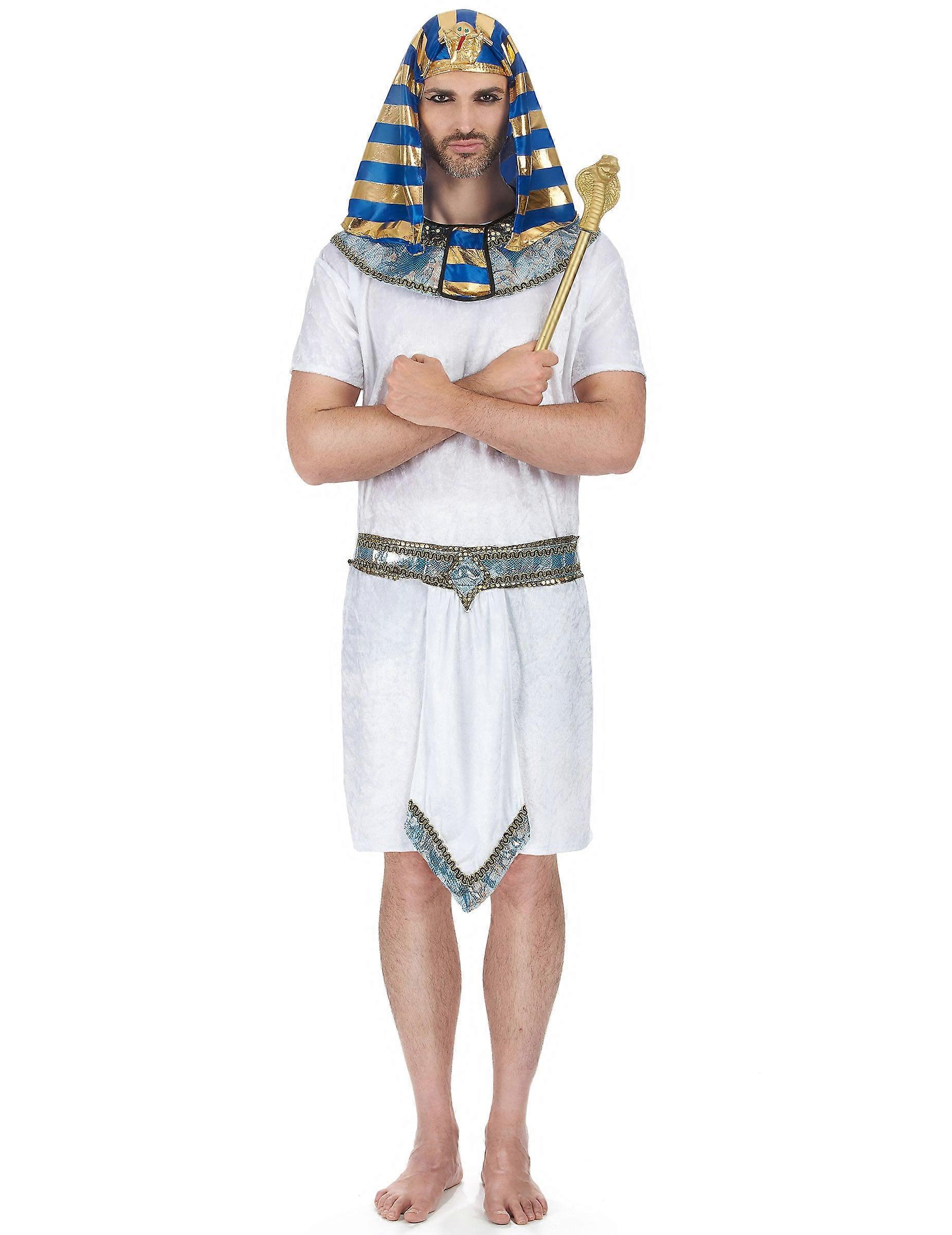 Complete Egyptian pharaoh costume for men