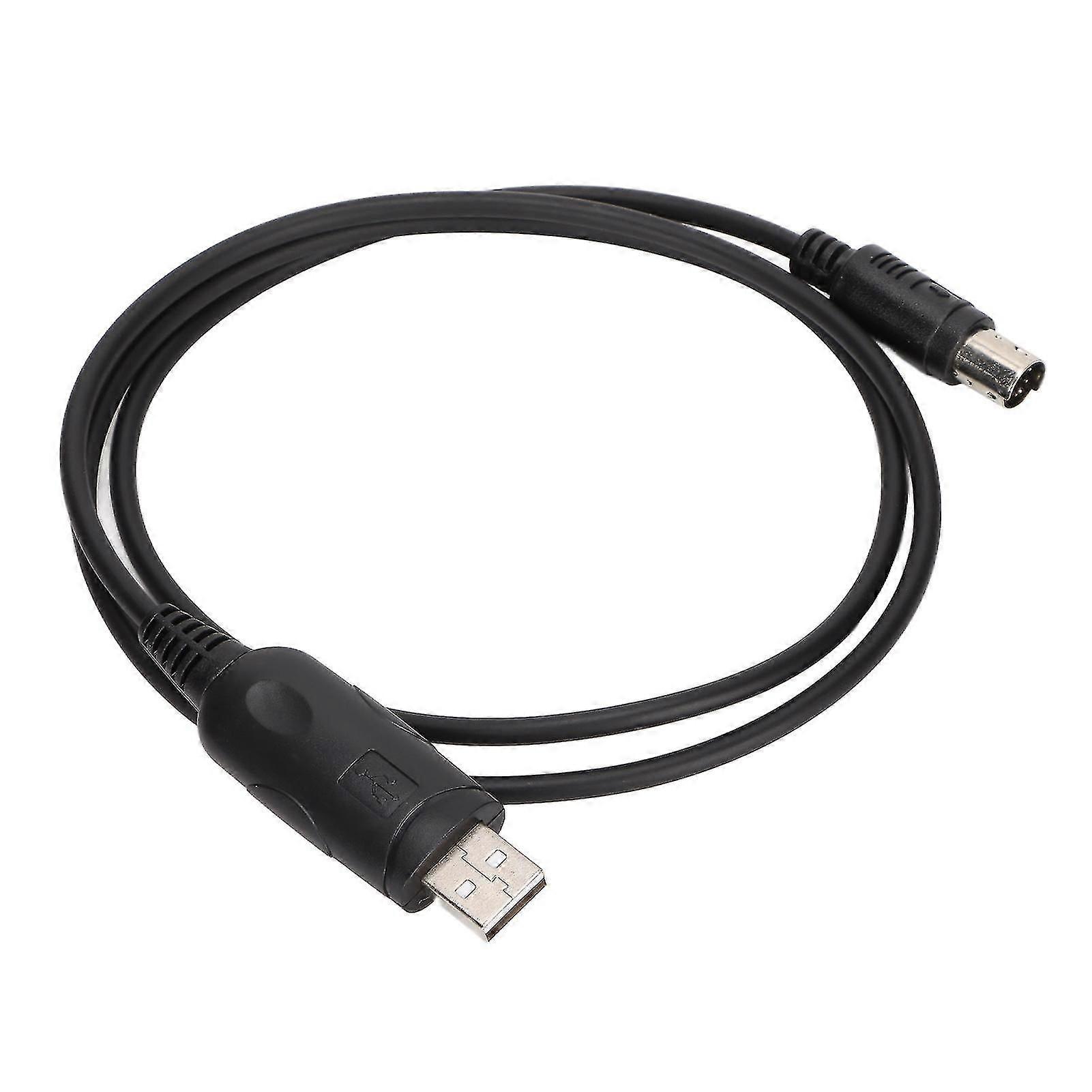Write Frequency Cable 8 Pin Mini DIN Plug Stable USB Programming Cable compatible with FT100D FT817 FT857 FT897 CT62