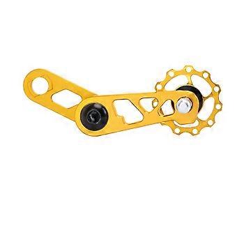 Mountain bike oval chainline optimizer, single-speed bicycle chain tensioner, positive and negative sprocket chain guide modification parts
