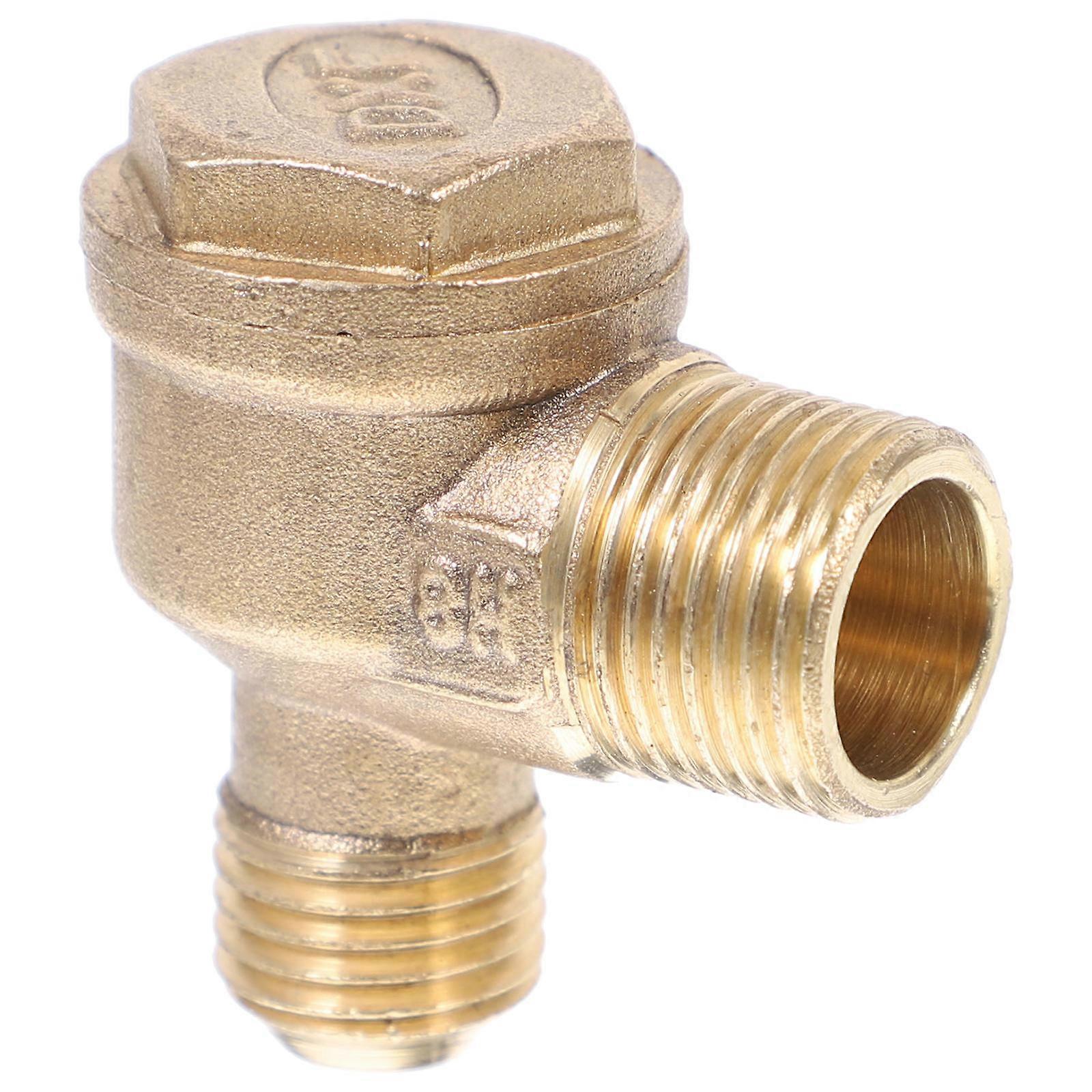 Threaded Air Compressor Check Valves Brass for Air System 4Pcs