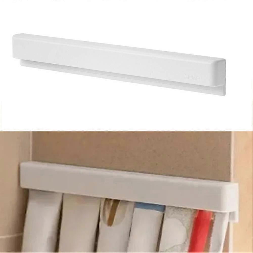 Wall Mount Bathroom Toothpaste Holder Multifunctional Space-Saving Toothpaste Holder No Drilling Required Storage Rack