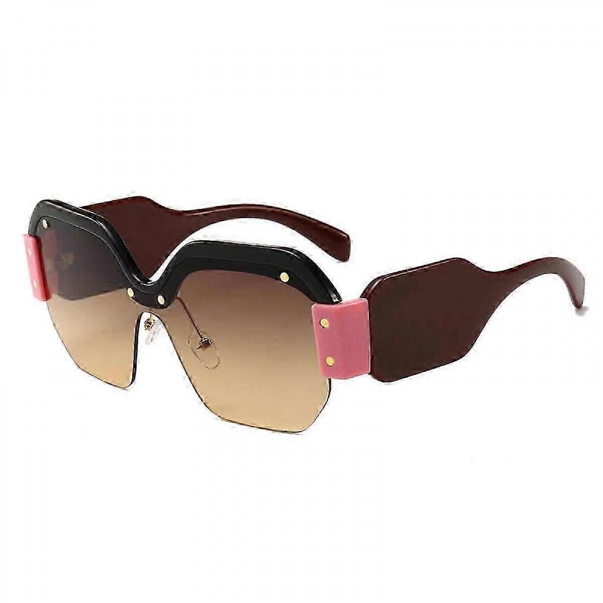 Women's Oversized Square Thick Frame Sunglasses