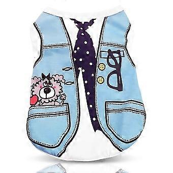Leuk zomervest voor honden met berenprint