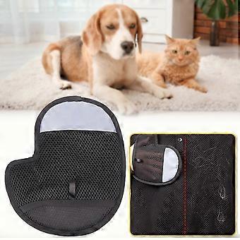 Static Hair Removal Gloves for Cats and Dogs, Pet Fur Cleaner Brush for Bathing, Removes Floating Hair and Lint from Pet Fur