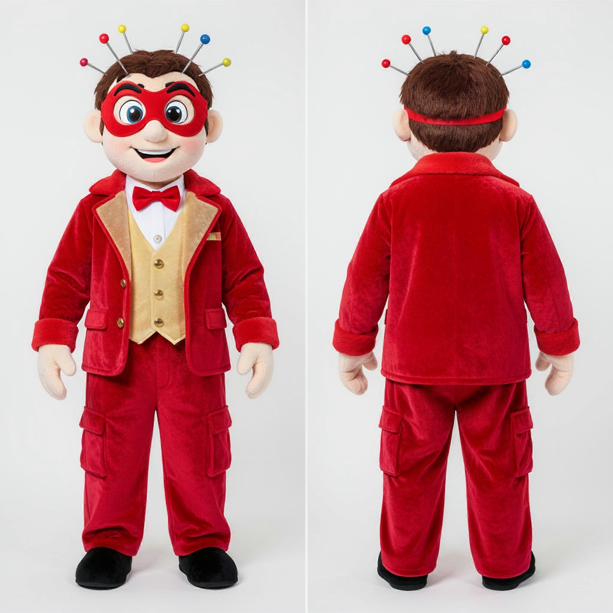 MASTICOT Crimson Velvet Ring Master Mascot