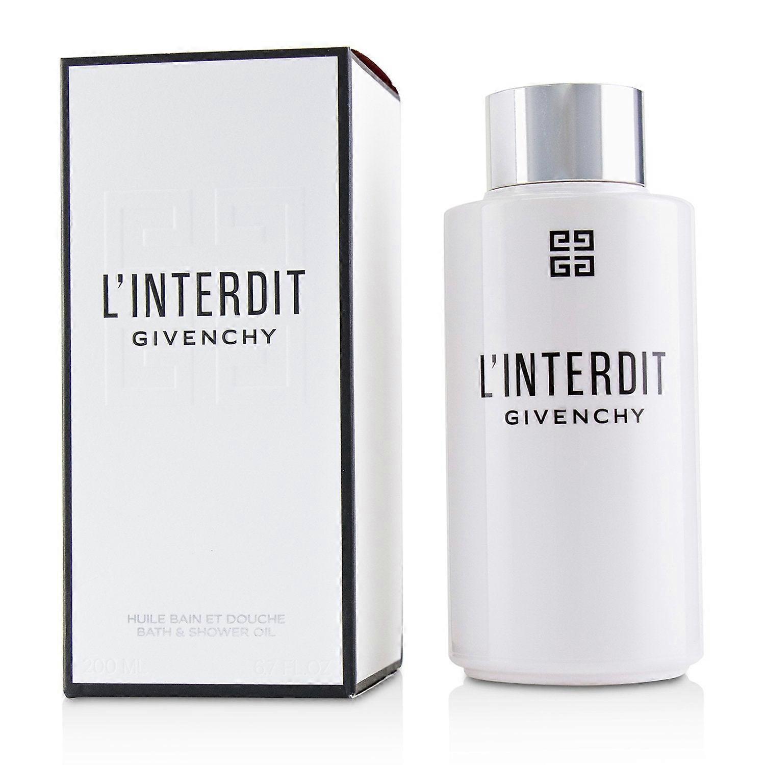 Givenchy L'interdit Bath & Shower Oil  200ml/6.7oz