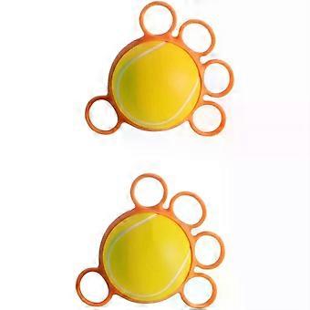 2pcs Finger Strength Trainer Hand Grip for Hand Stress Relief Exerciser for Gym Accessories and Finger Exercising