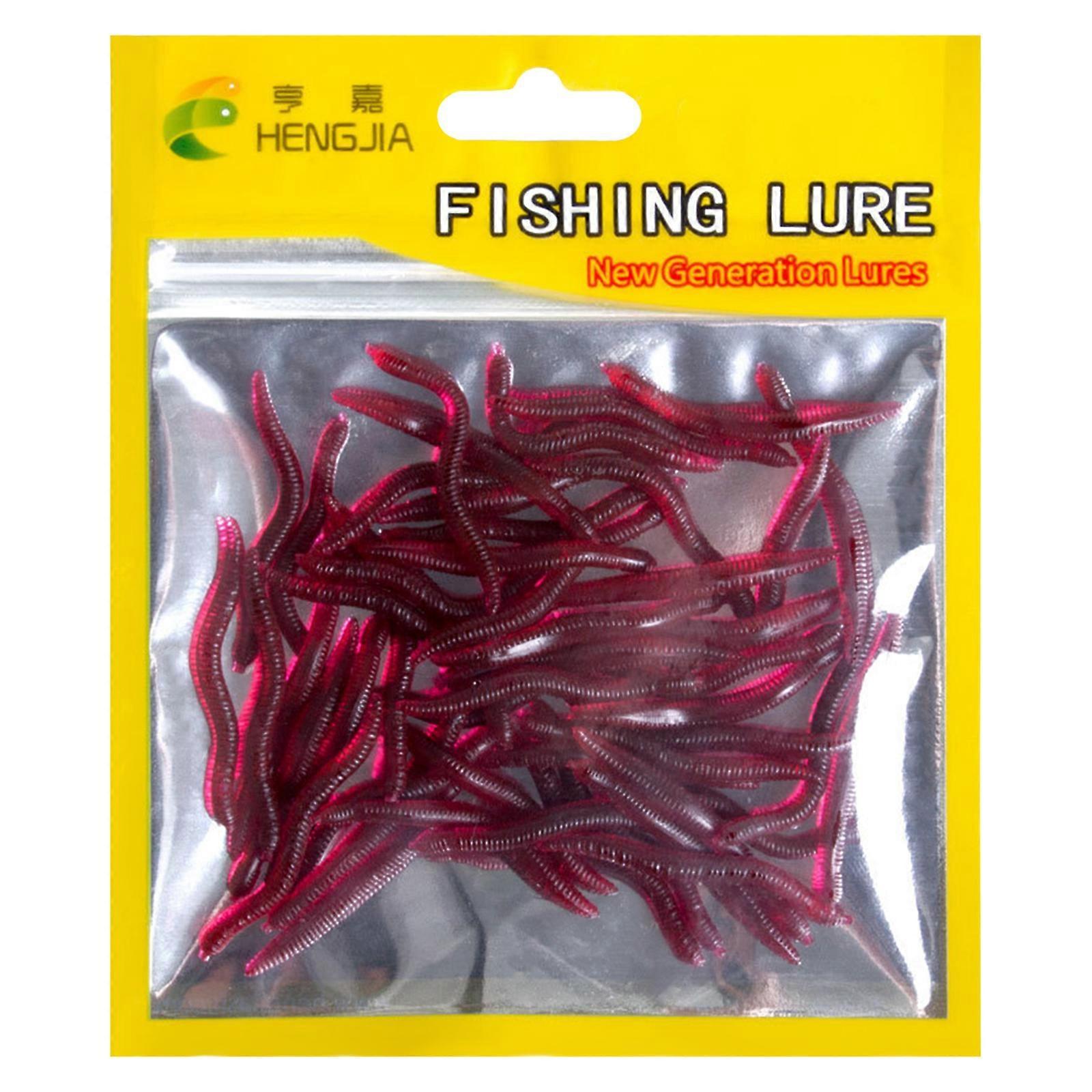 Freshwater Soft Earthworm Lures