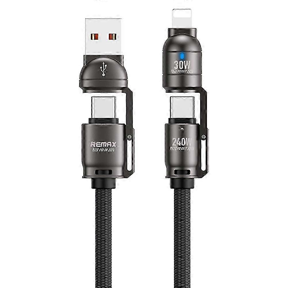 240W 4-Way Braided Power Cable