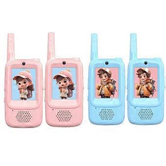 Children'S Video Intercom 2inch Screen Front Rear Dual Cameras Support Voice Changing Cartoon Intercom for Kids core