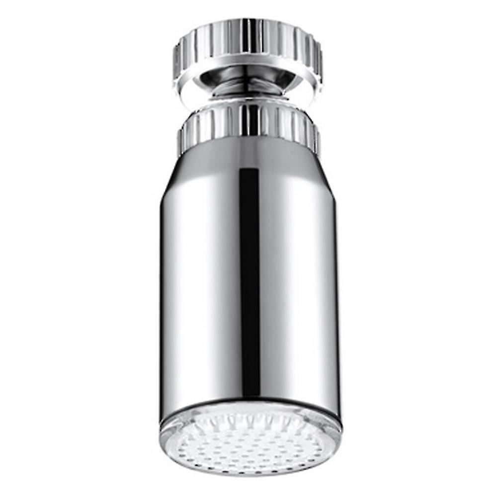 Temperature Sensor Swive Glow Stream Bathroom Shower Faucet Light Changing Tap