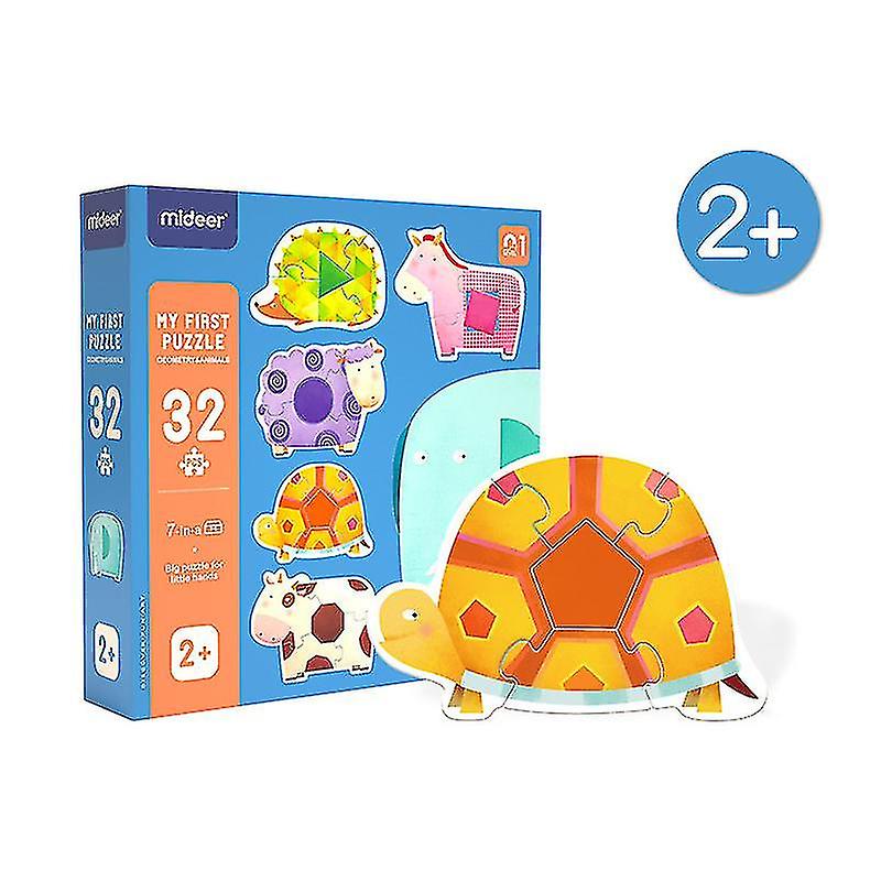 Vloerpuzzel voor beginner, diervormige legpuzzels