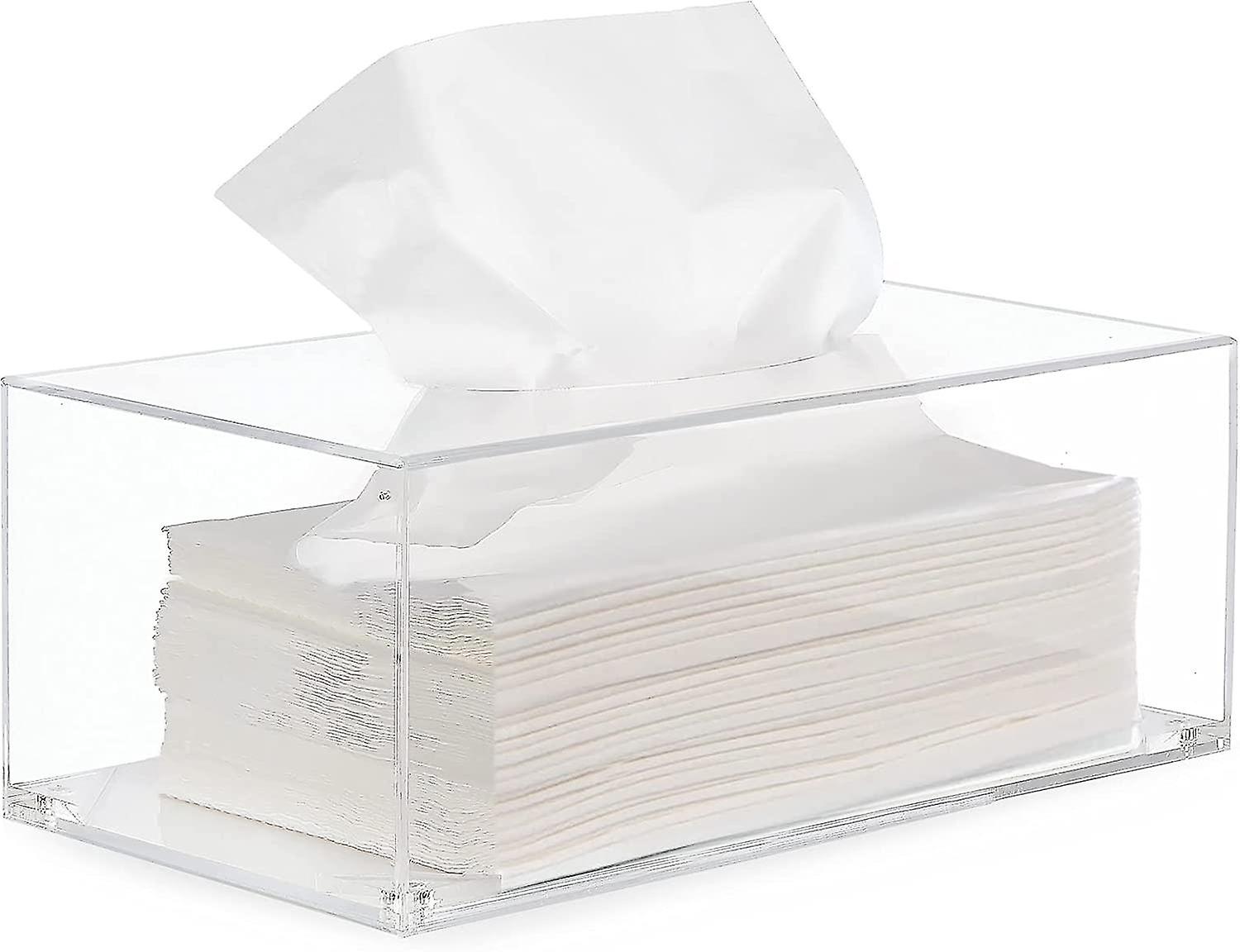 Clear Acrylic Rectangle Napkin Organizer