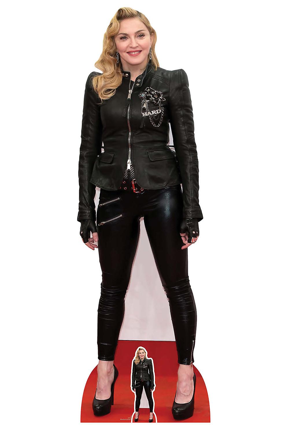 Madonna Leather Jacket Lifesize Cardboard Cutout / Stand Up/ Standee