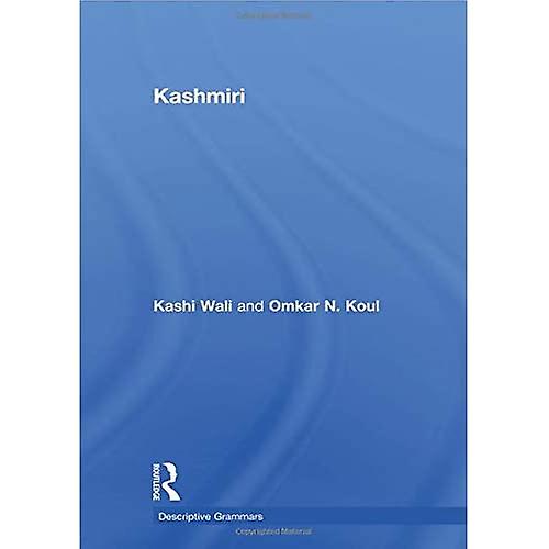 Kashmiri: A Cognitive-Descriptive Grammar (Descriptive Grammars)