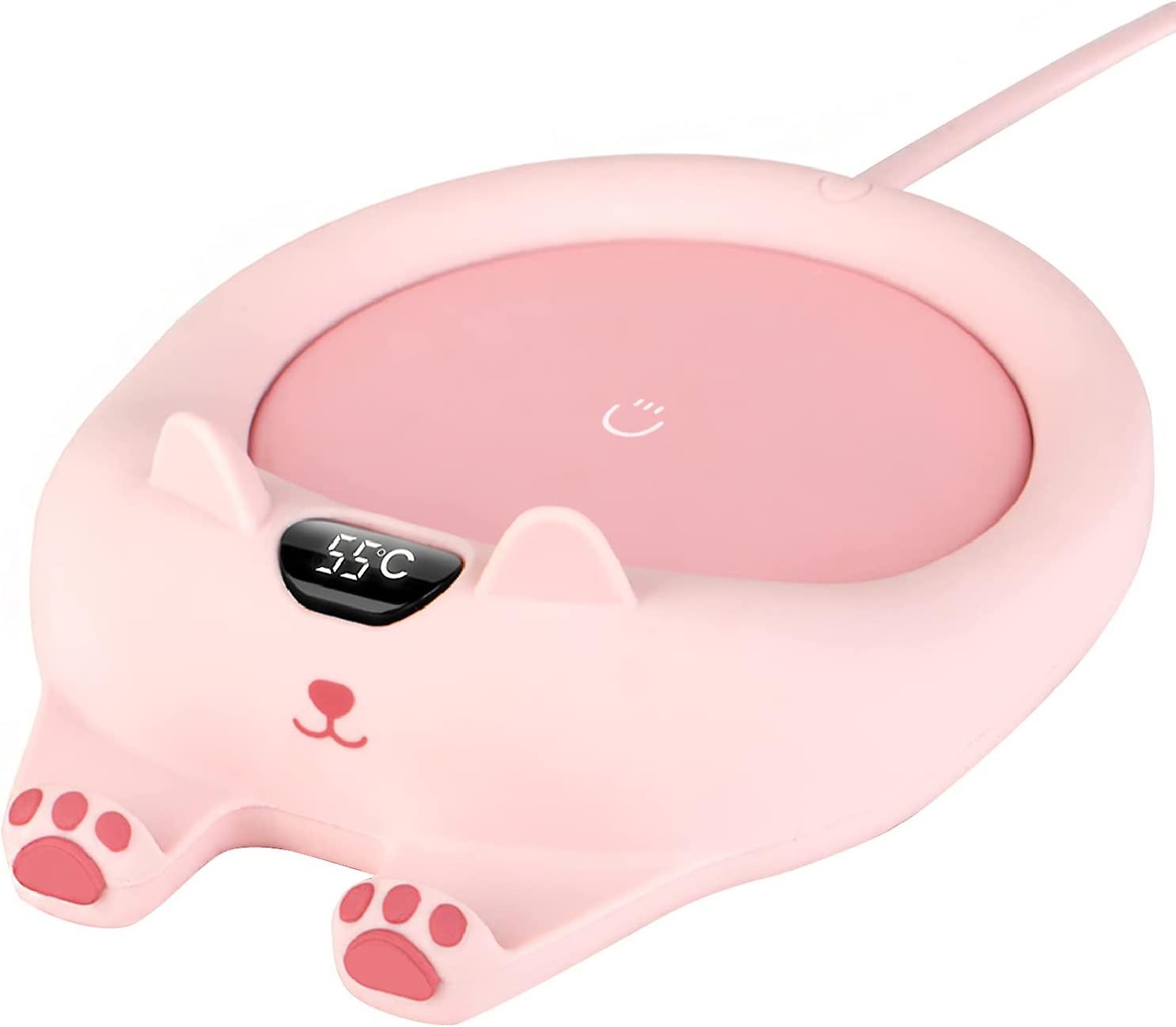 Heytea Mug Warmer,Coffee Warmer for Desk Coffee Cup Warmer Auto Shut Off,Smart Candle Warmer With 3 Temp Settings,Electric Beverage Warmer Plate for C