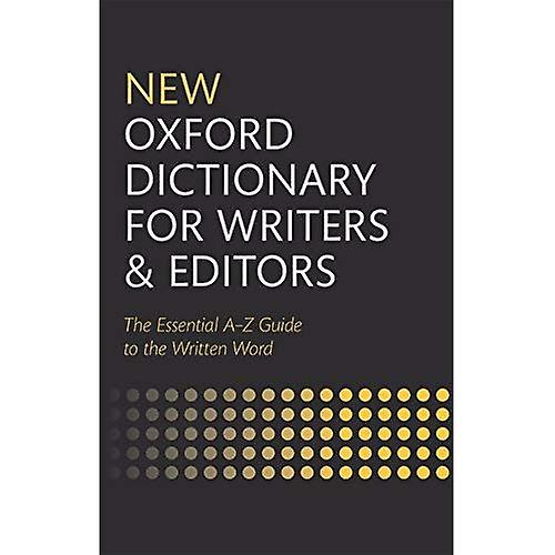 New Oxford Dictionary for Writers and Editors