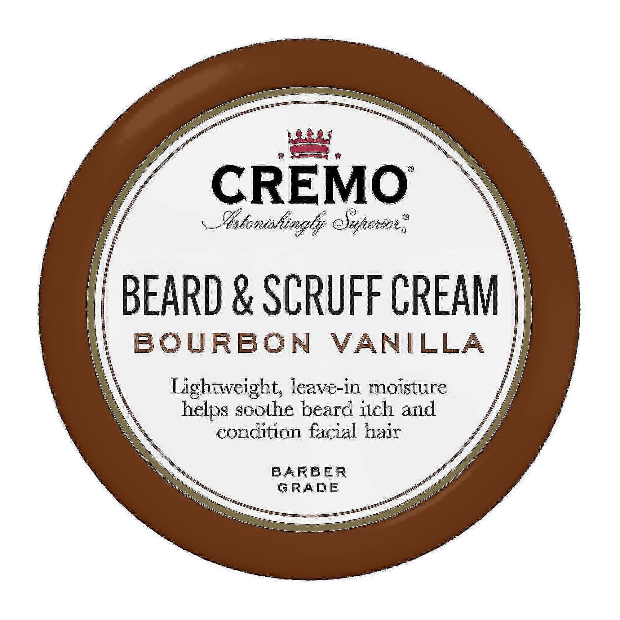 Beard & Scruff Cream, Bourbon Vanilla, 4 Oz
