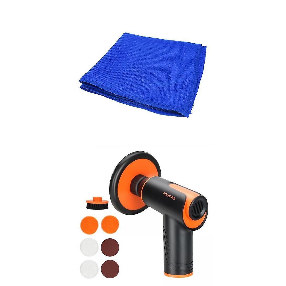 Mini Car Cordless Polishing Machine Polisher Rechargeable Complete Set