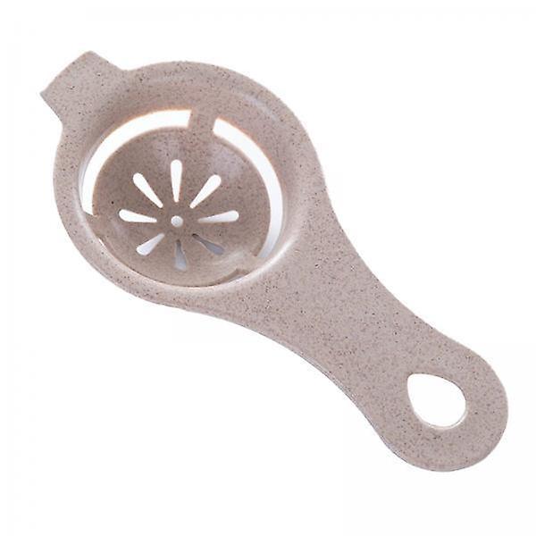 3xWheat Straw Egg Yolk Separator Divider Cooking Tool Kitchen Gadget Beige