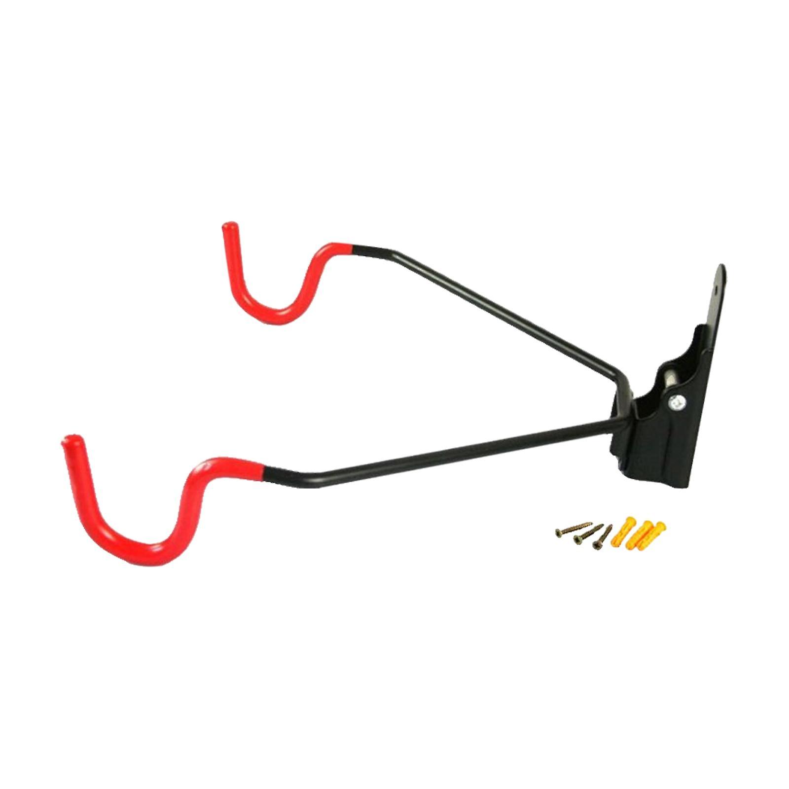 Bike Wall Mount Hanger Rack Hook Space Saving Horizontal Angle Adjustable