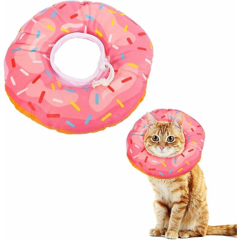 Tapered Cat Collar (XS, Pink Donut)