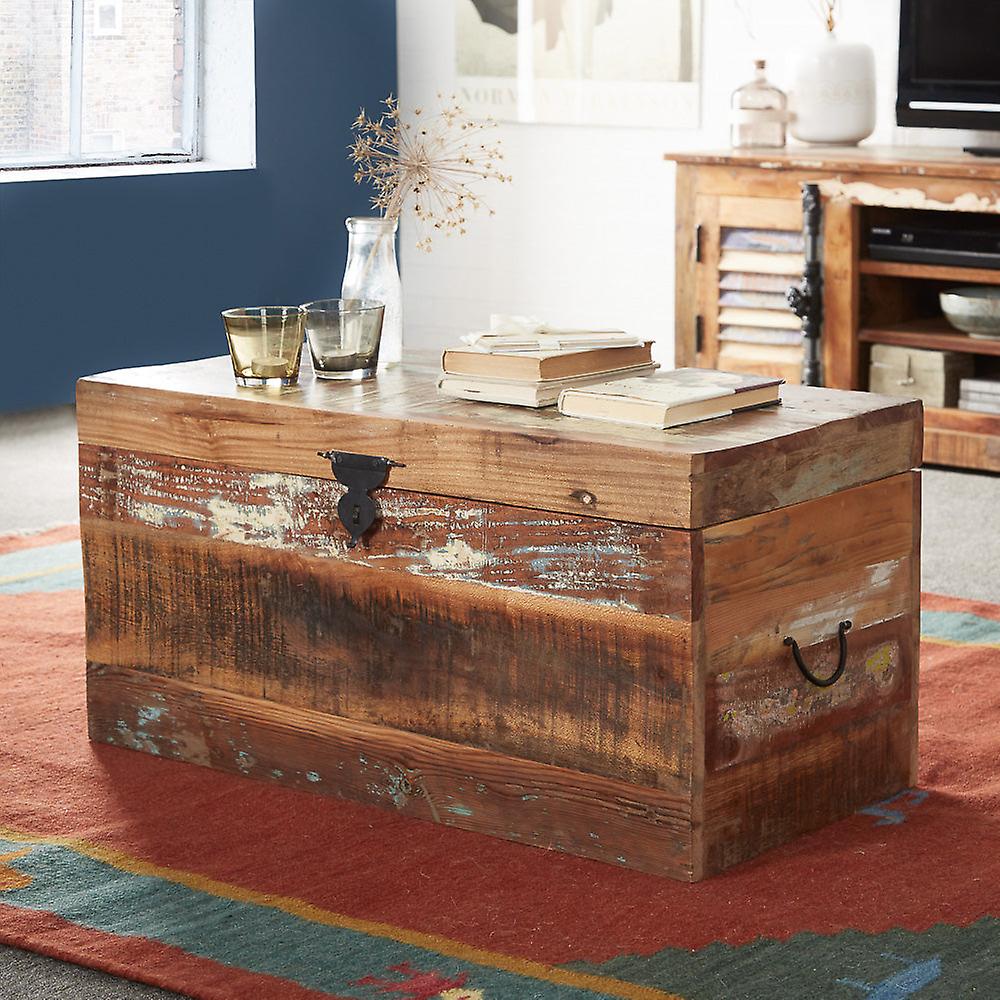 Arabella Reclaimed Boat Trunk Box
