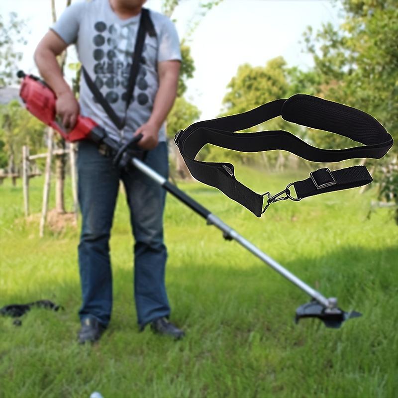 1 Set Weeding Machine Shoulder Strap Back Rack Widened And Thickened Lawn Mower Back Strap Back-loading Side-mounted Strap