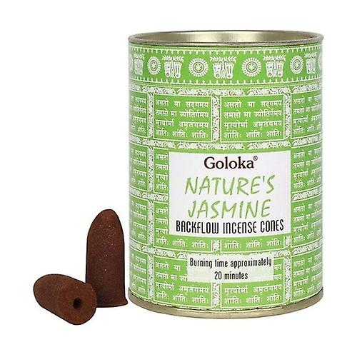 Natures Jasmine Backflow Incense Cones 24 units