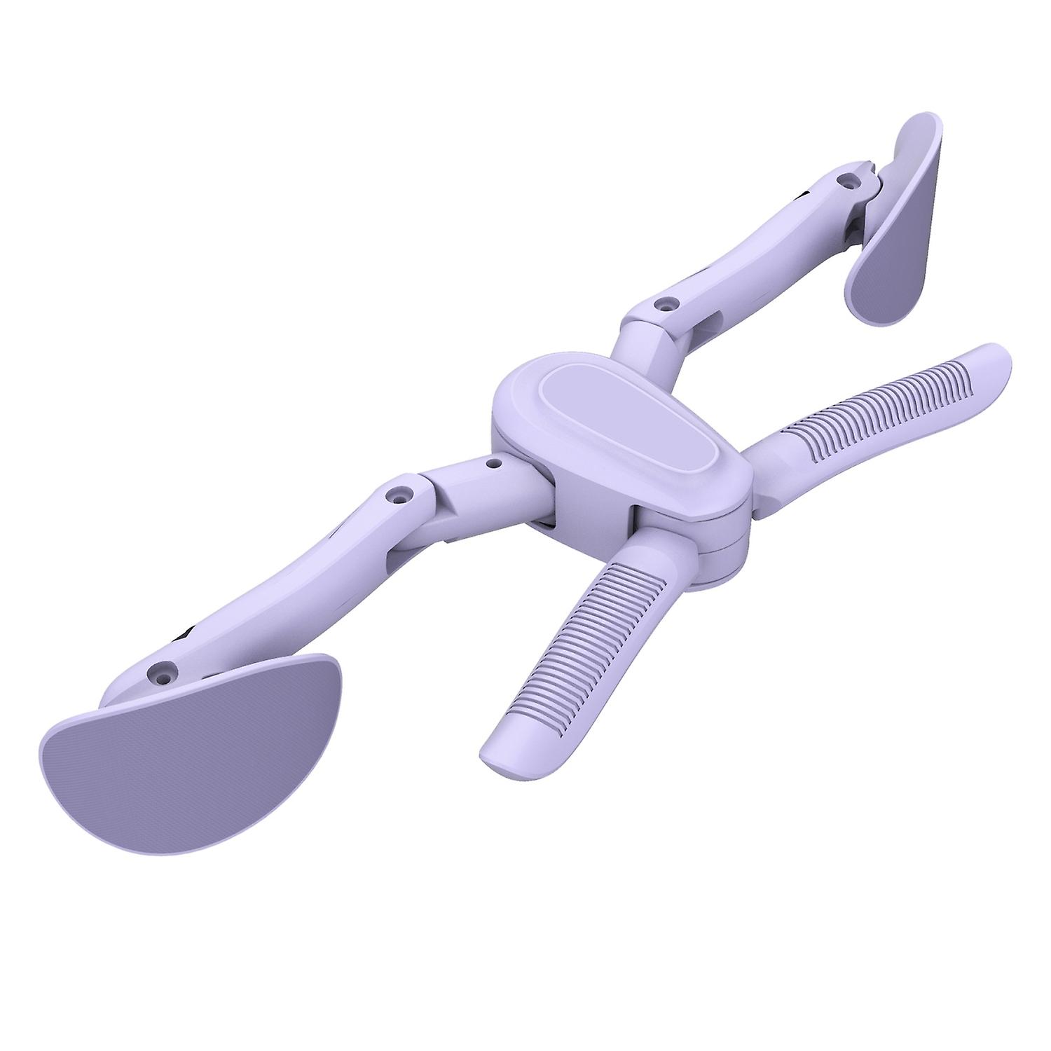 Multi-functional Arm Training Device With Count Purple