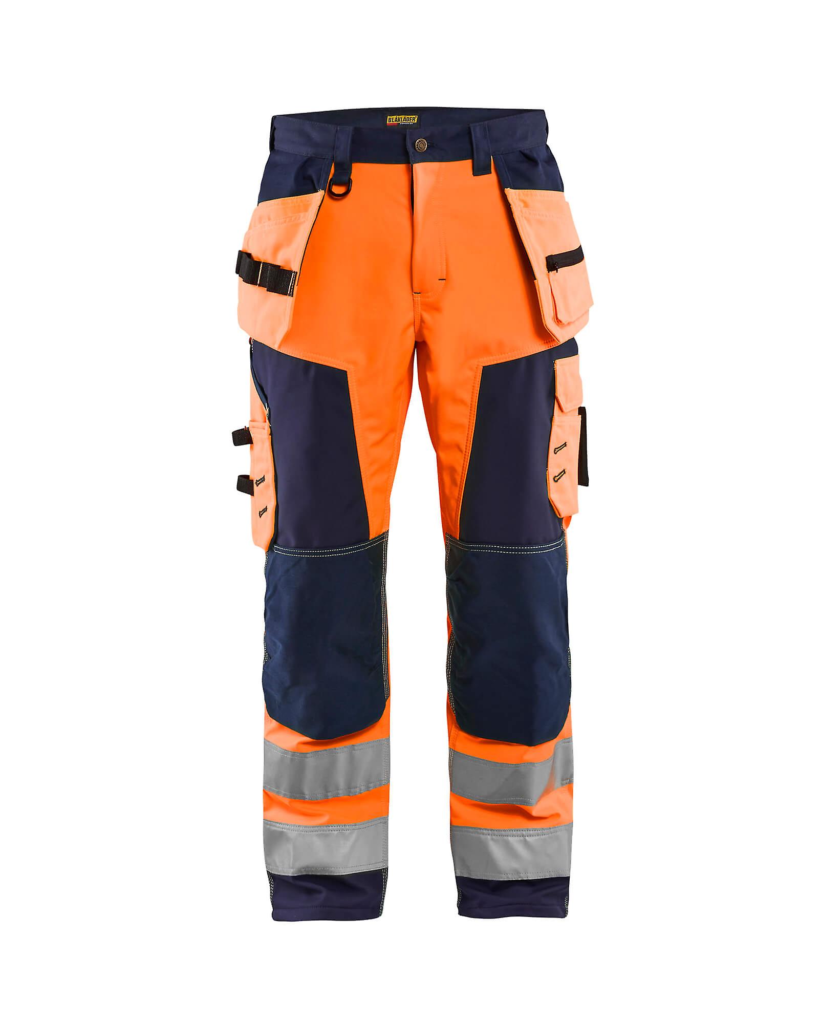 Blaklader 1567 Hi-vis Craftsman Softshell Trousers - Mens (15672517) - (colours 1 Of 2)