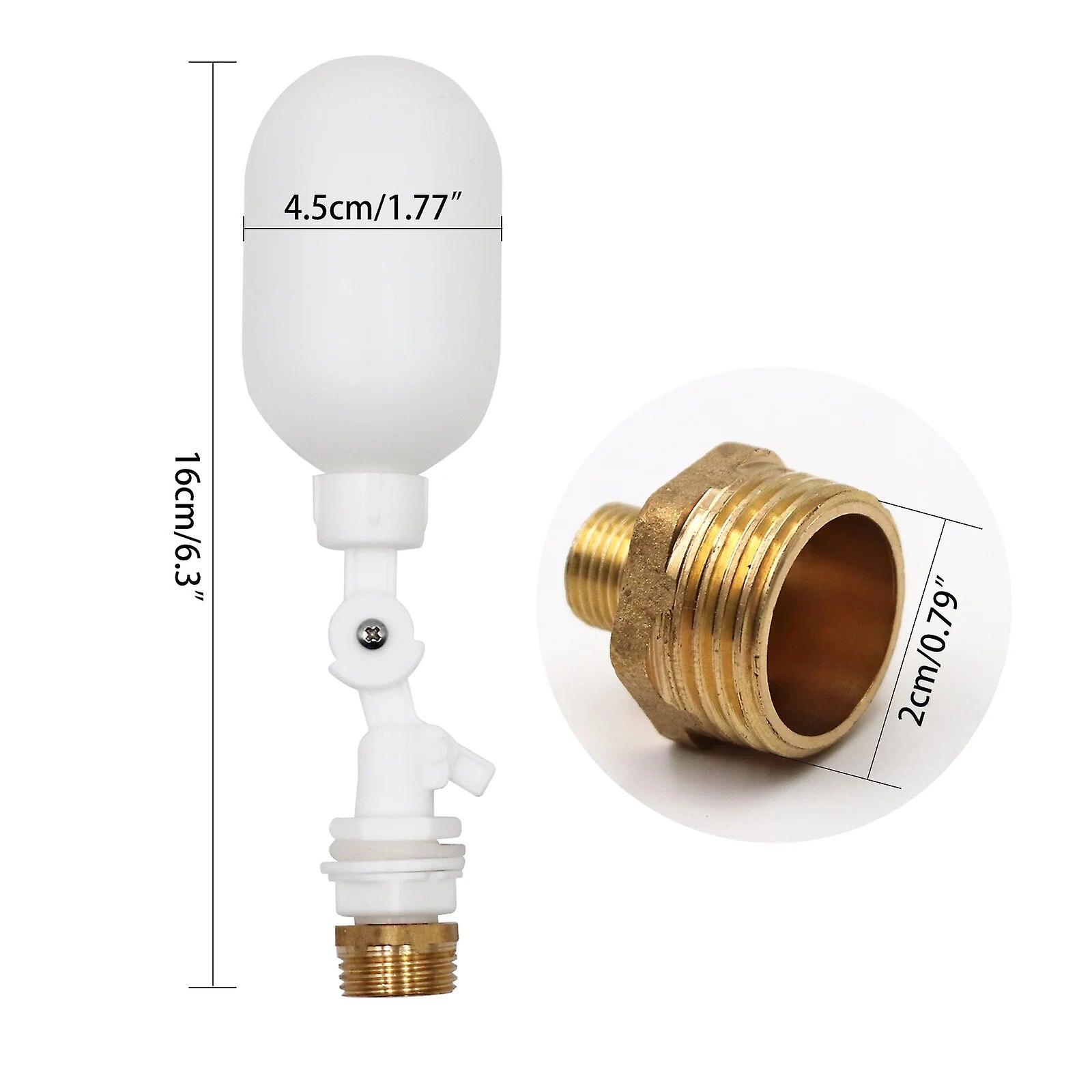 4Pcs Adjustable Mini Plastic Float Valve Ball Automatic Aquarium Control Safety Check Switch Automatic Water Floating Valve