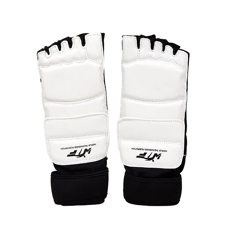 Taekwondo Leather Foot Gloves Sparring Karate Ankle Protector Guard Gear Boxing