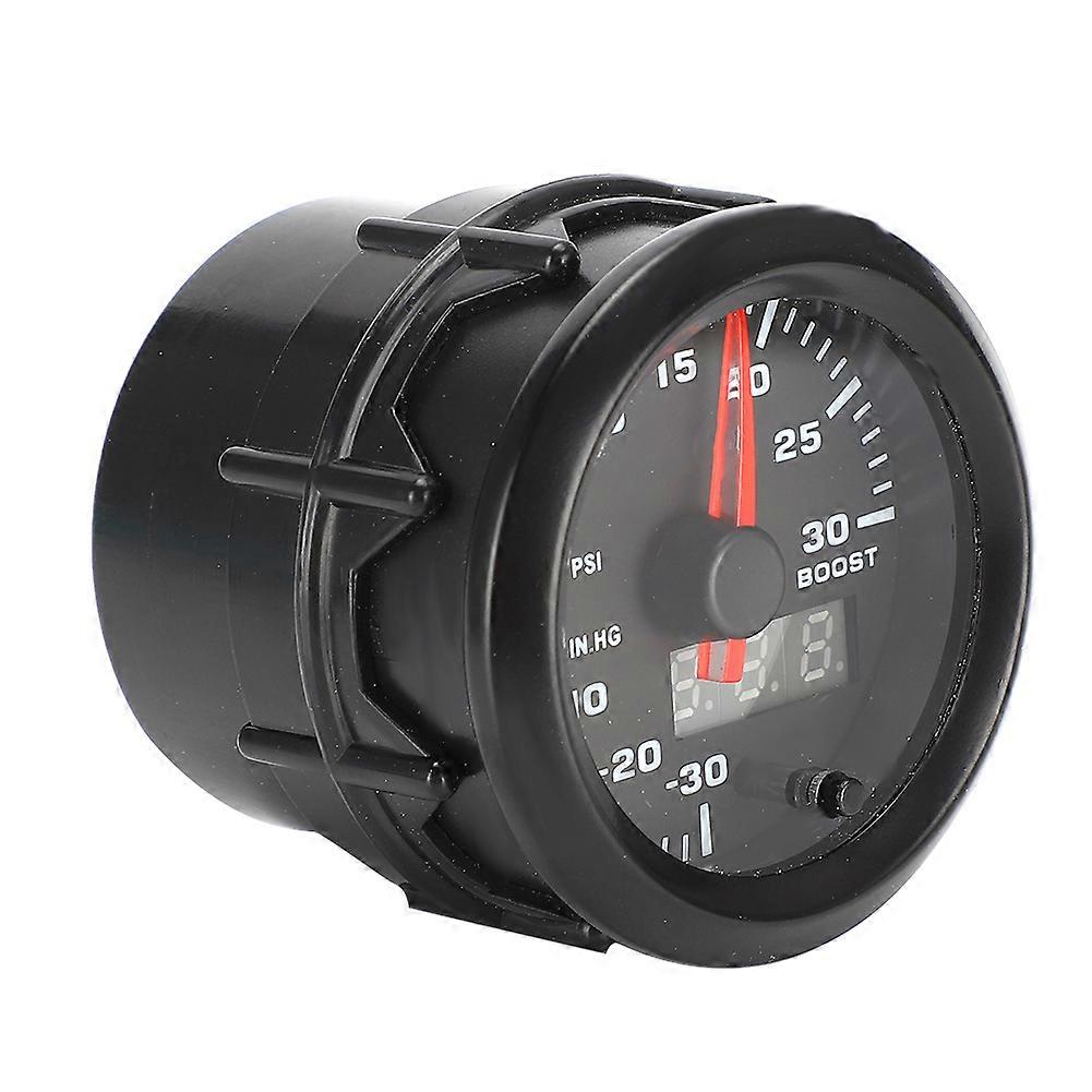 52mm / 2in 7 Colors LED Turbo Boost Meter Car Modification Instrument Set