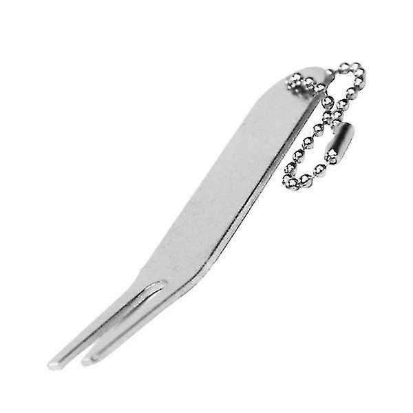 10xzinc سبائك الغولف وضع الأخضر ديفوت أداة إصلاح شوكة هدية لنادي الغولف