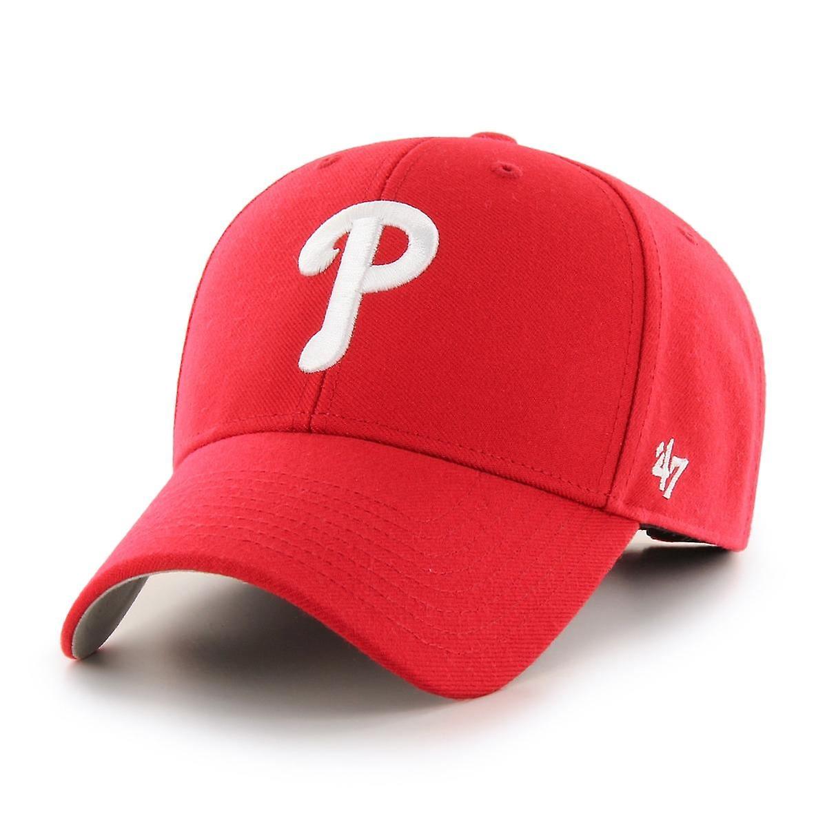 47 Brand Mens 6 panel Adjustable MVP Cap ~ Philadelphia Phillies