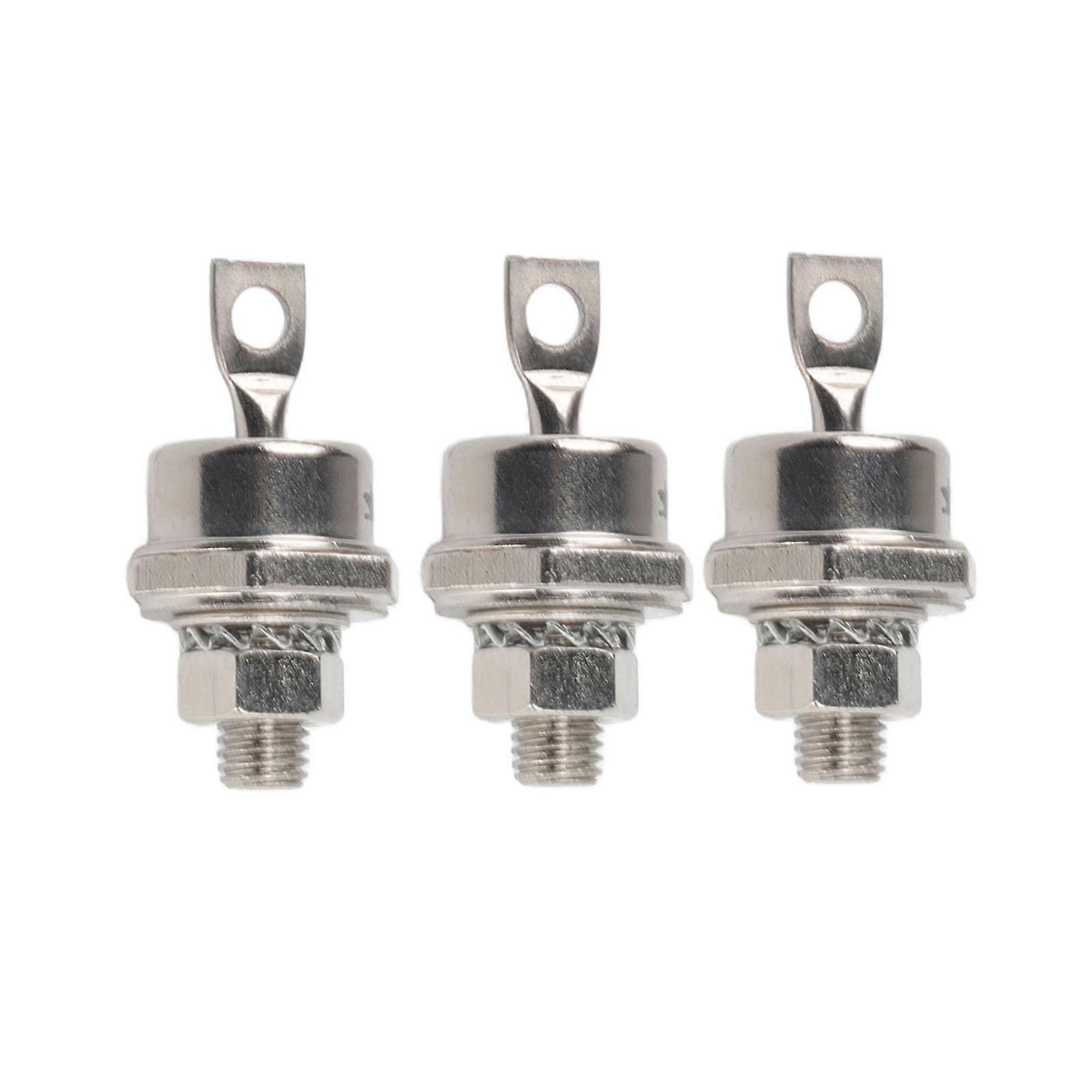 Diesel Generator Parts 3Pcs 40HFR120 Diode Module 40A Iron Replacement Spiral Rectifier Diode Diesel Generator Parts Negative Pole