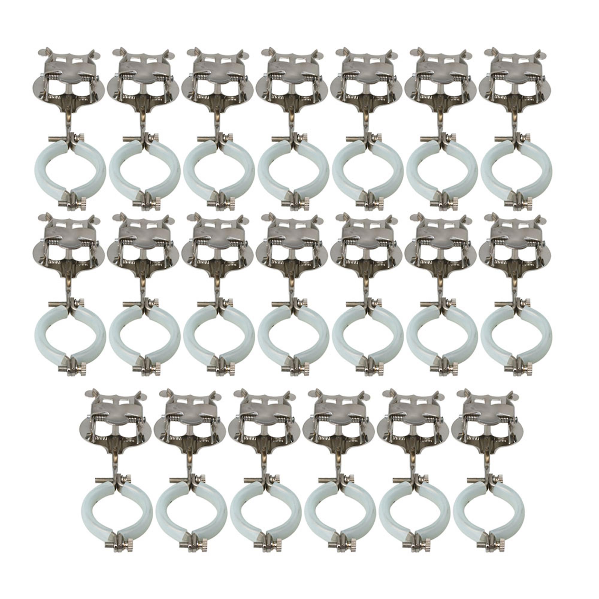 Clarinet Parts Clamp-On Holder Lyre Sheet Clips Holder Silver Pack of 20