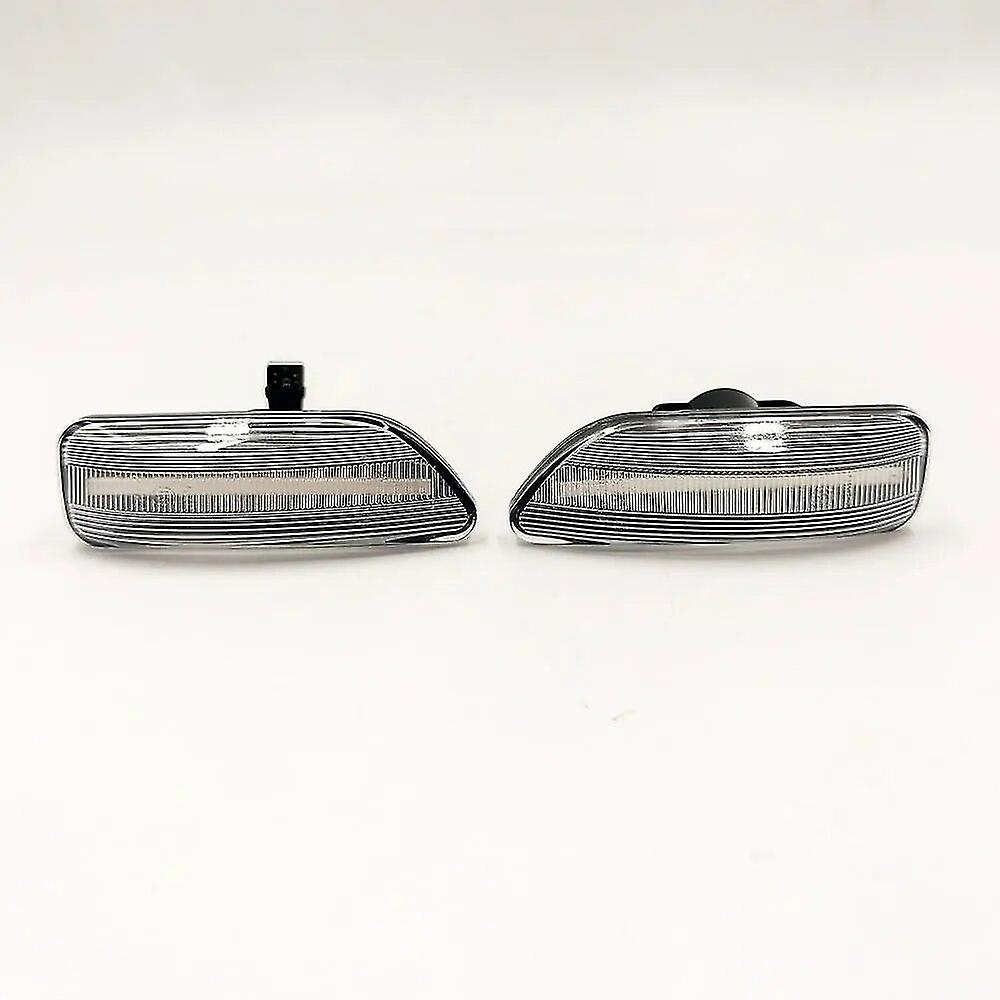 1 Set Dynamic Amber Led Side Marker Blinker Turn Signal Light For Volvo Xc90 S80 Xc70 V70 S60 2001- 2006 2007 2008 2009