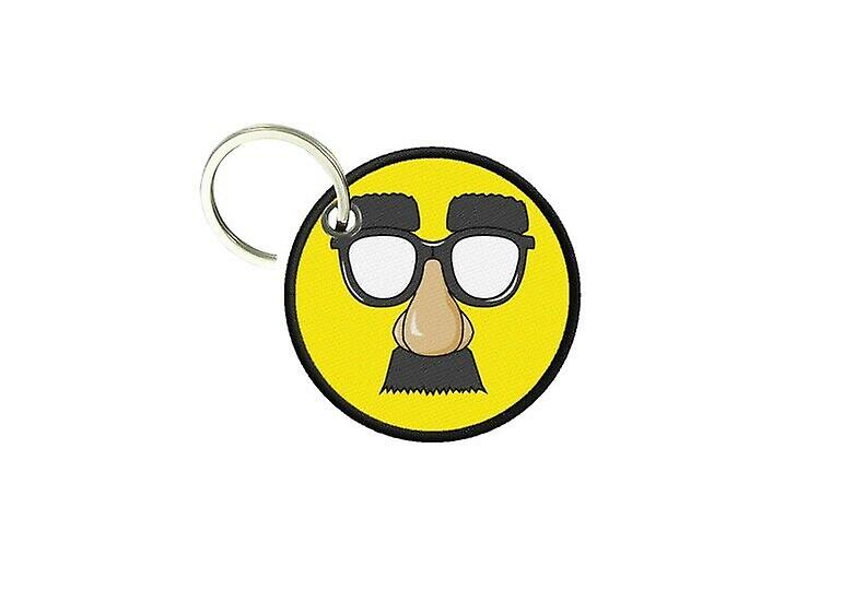 Key key door keys round prints double face mustache