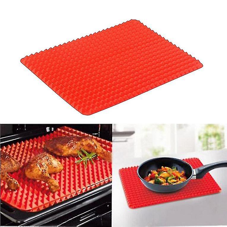 Thin Safe Food-grade Silicone Cooking Tray Non Stick Silicone Baking Mat