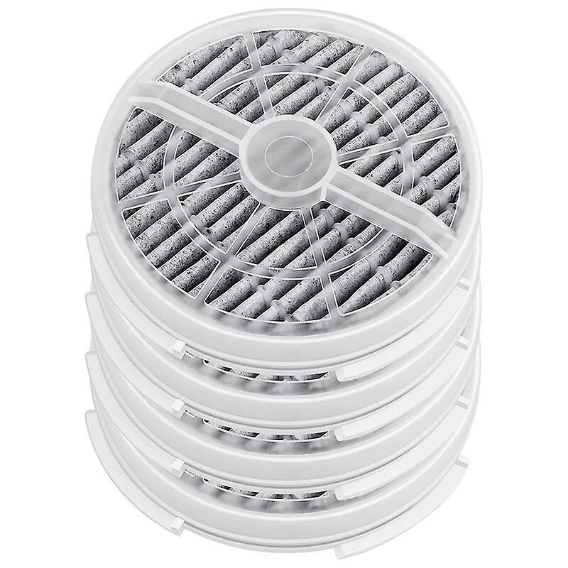 4 Pack True HEPA Replacement Filter Compatible for RIGOGLIOSO GL2103 JINPUS GL-2103 and LTLKY 900S Desktop Air Purifier~26024